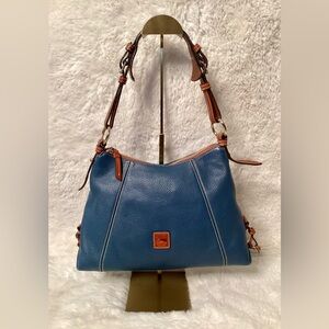 Dooney & Bourke Blu Leather Shoulder BAG